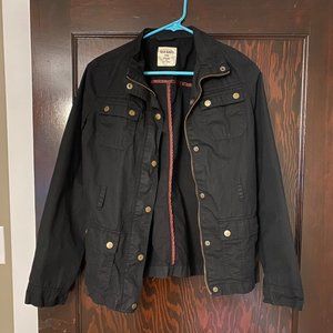 Old Navy Black Zip-Up Jacket